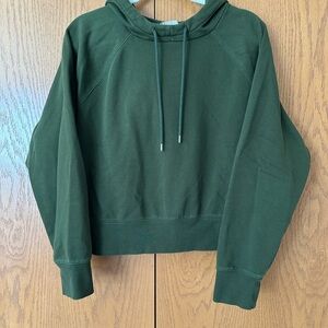 Universal Thread Olive Green Women's Cropped Hoodie